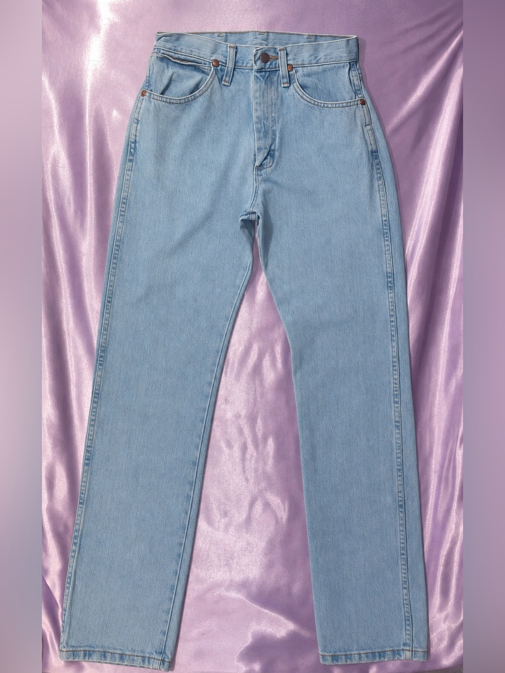 Vintage Wrangler 936WZH Light Wash High Rise Cowboy Cut Jeans - Sz 30x28”